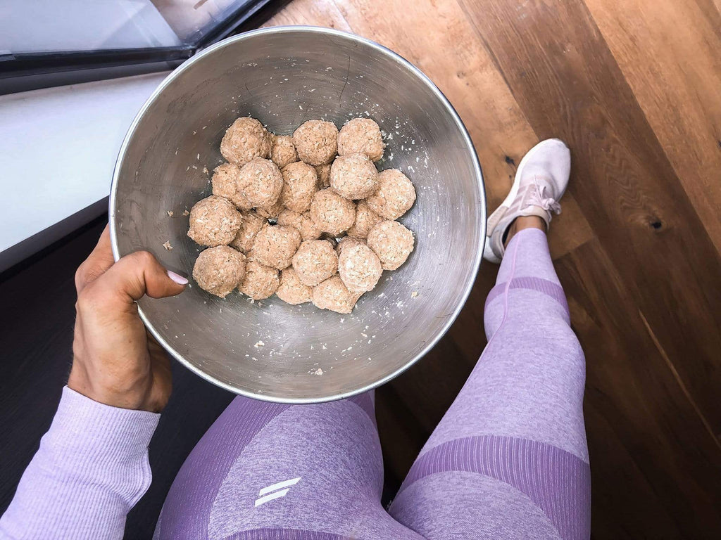 TALIHA’S SALTED CARAMEL CHRISTMAS BALLS