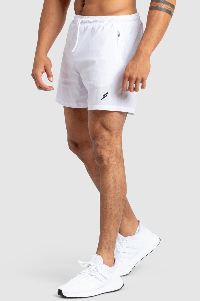 Genesis 5" Shorts - White