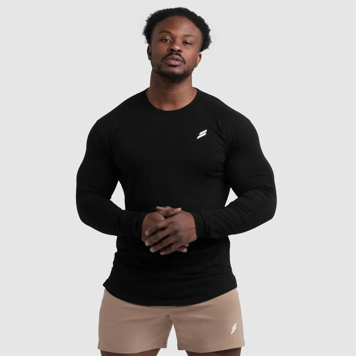 Mark Drop Long Sleeve - Black – DOYOUEVEN