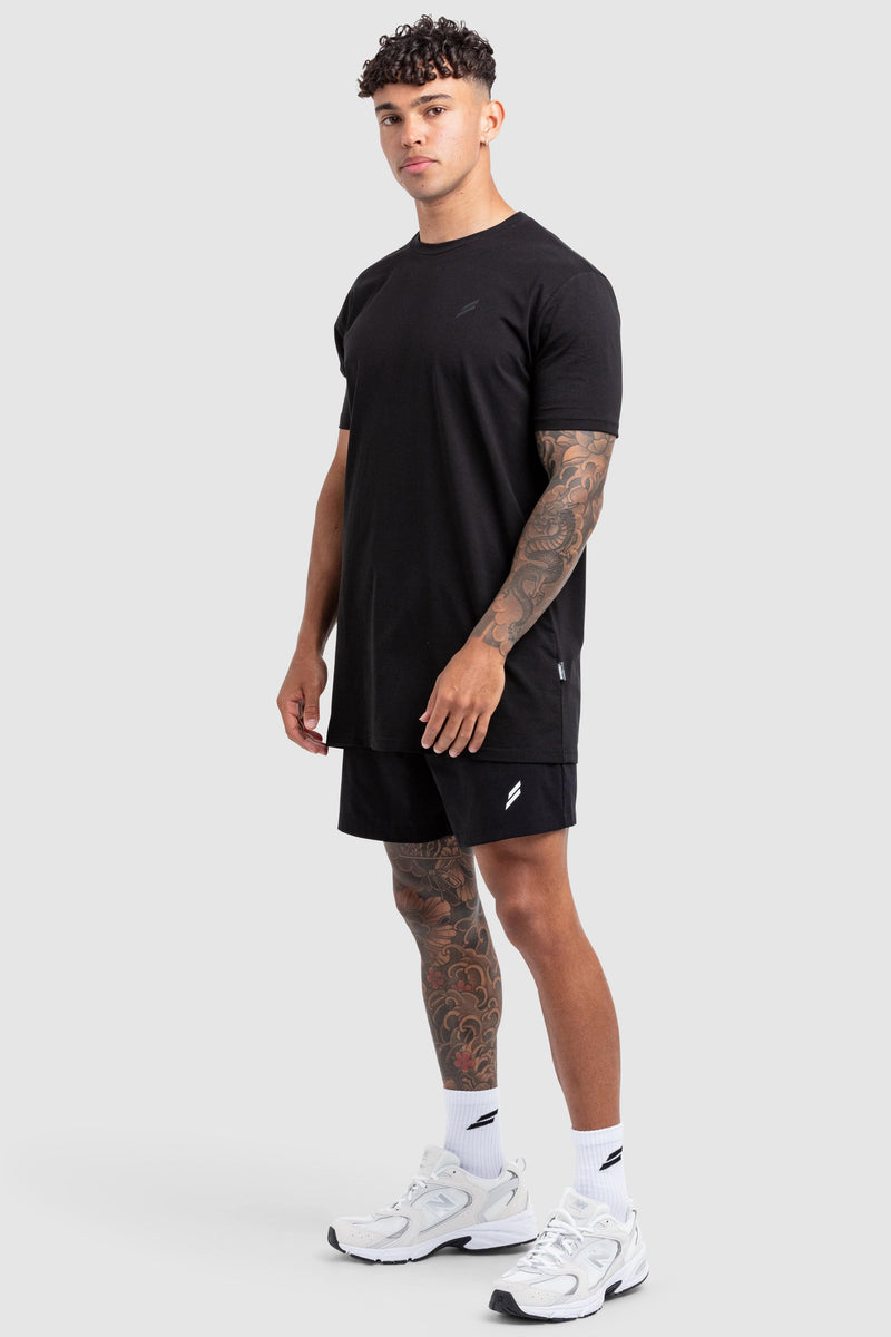 Power Regular Fit Tee V2 - Black – DOYOUEVEN