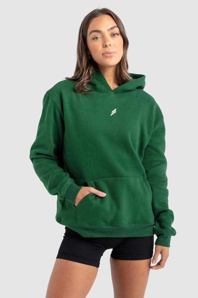 Women's Mark Hoodie Forest Green DOYOUEVEN