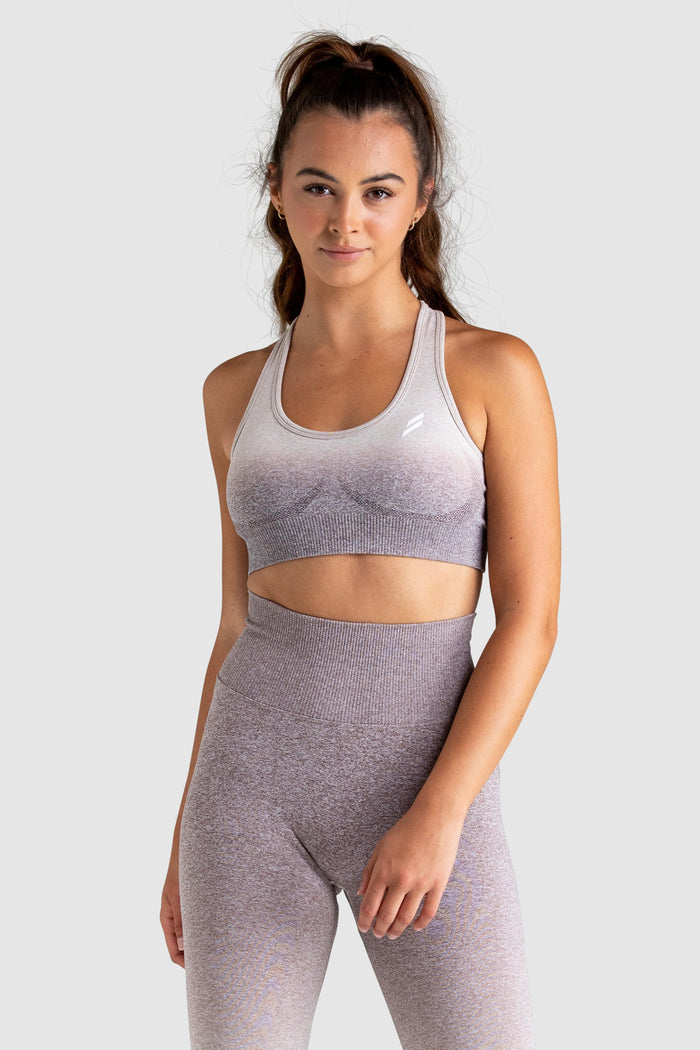 Ombre Seamless Crop - Taupe