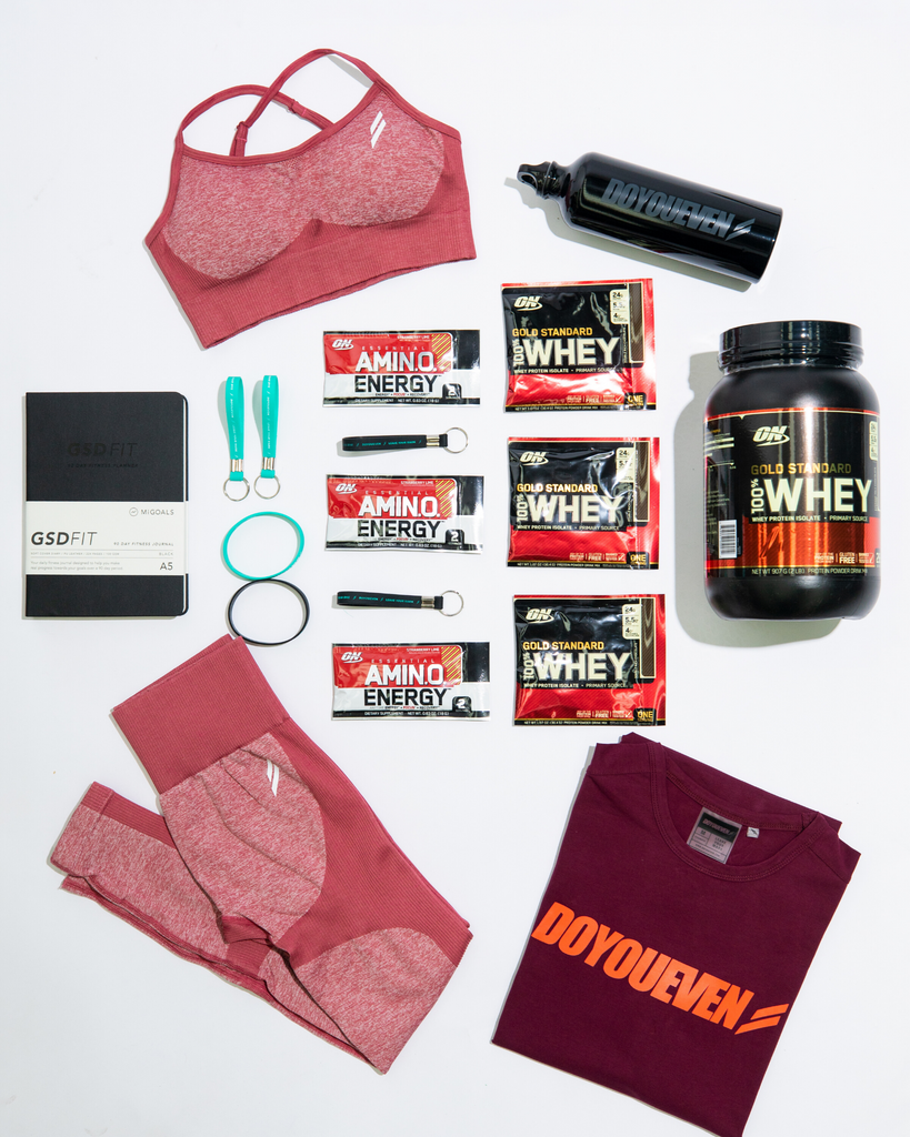 Doyoueven x Optimum Nutrition x MiGoals Giveaway