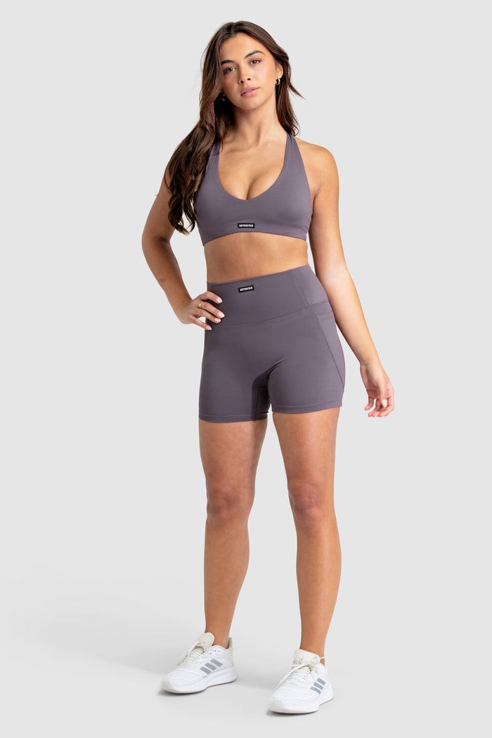 Desire Shorts - Deep Taupe