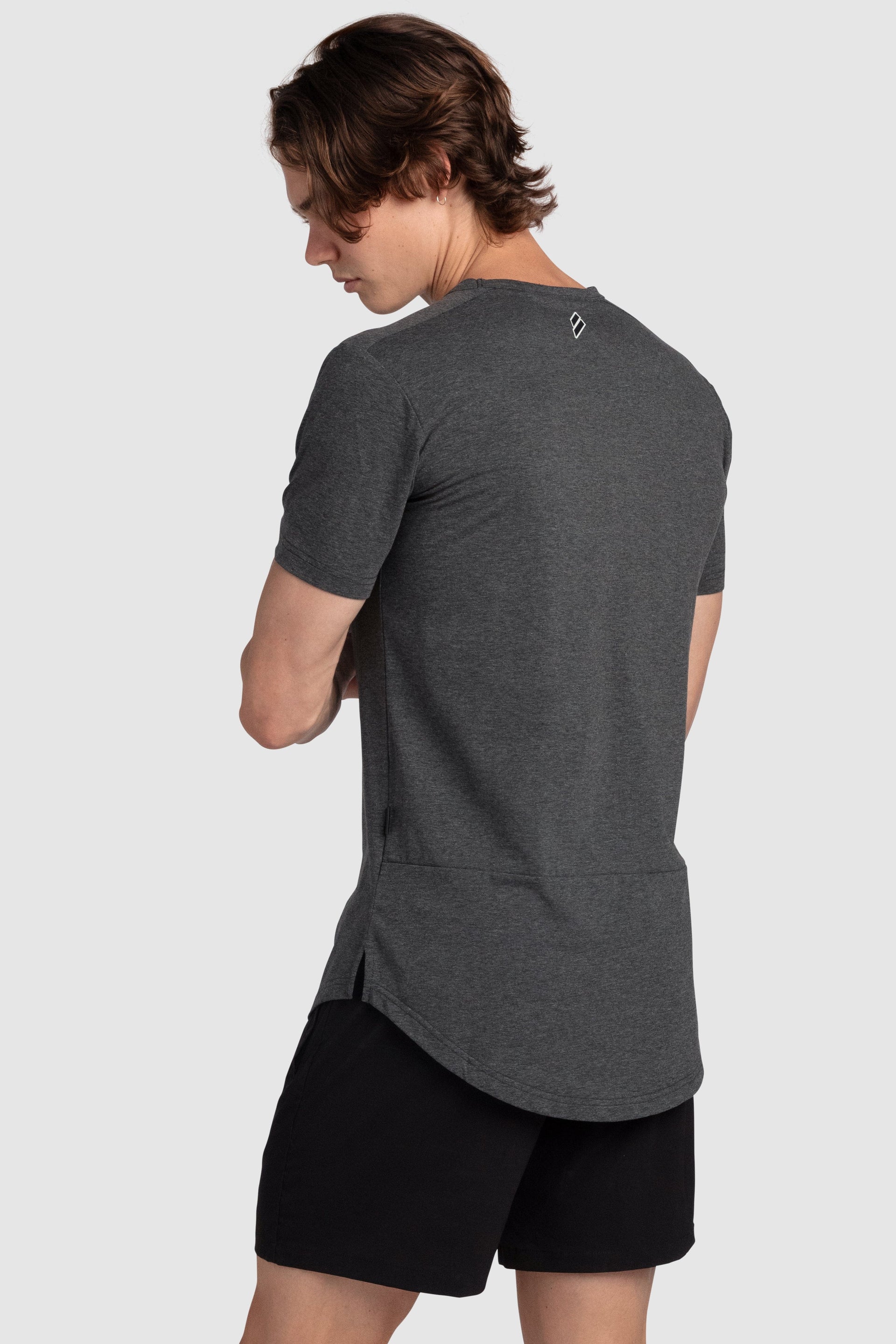 DYVN College Drop Tee - Charcoal – DOYOUEVEN