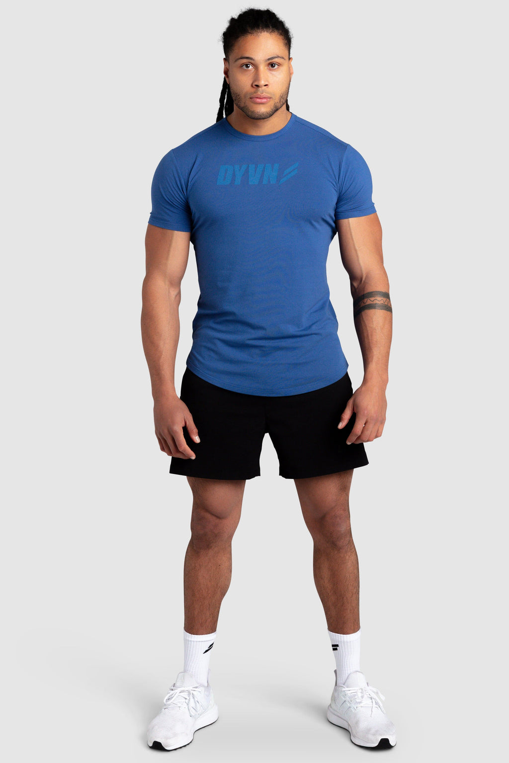 DYVN Drop Tee 'Prime' - Steel Blue