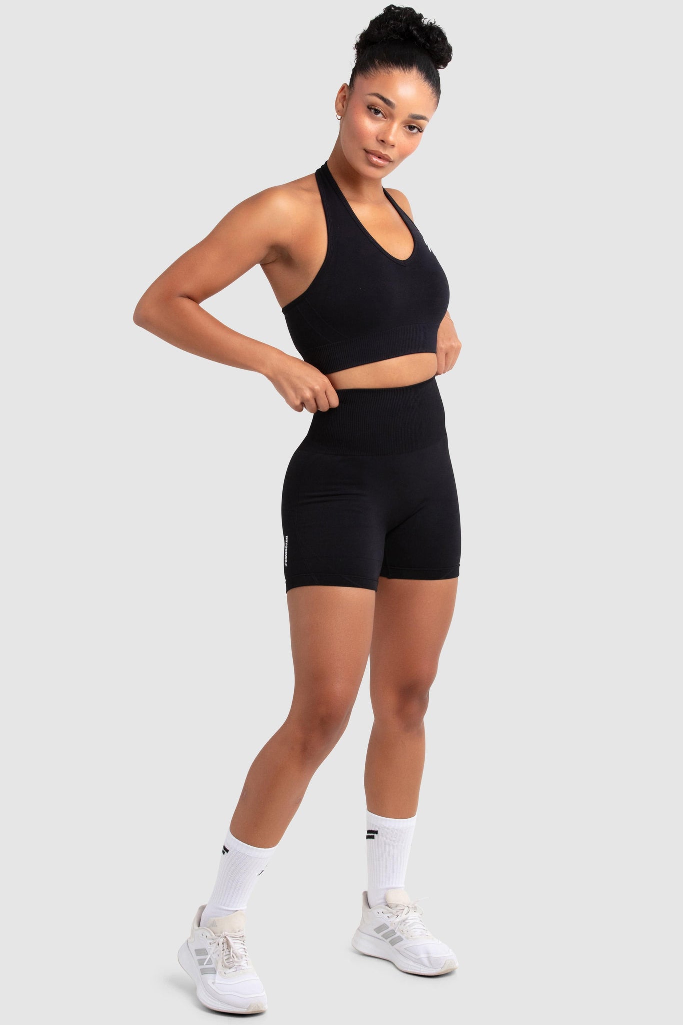 Hyperflex 2 Halter Neck Crop - Jet Black – DOYOUEVEN
