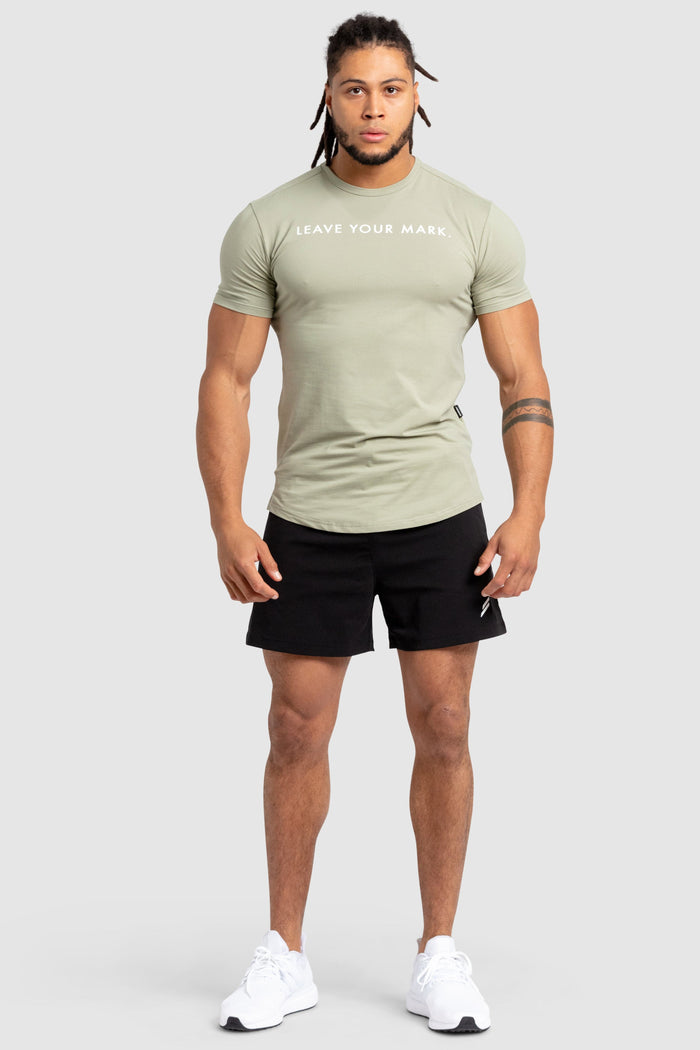 Leave Your Mark Drop Tee - Sage Green