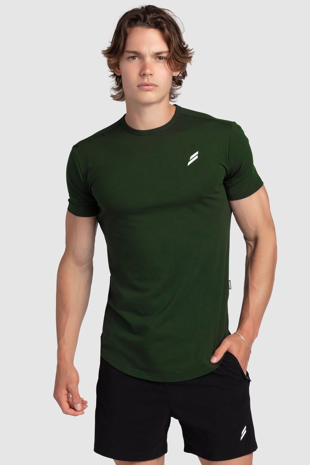 Mark Drop Tee V3 - Forest Green