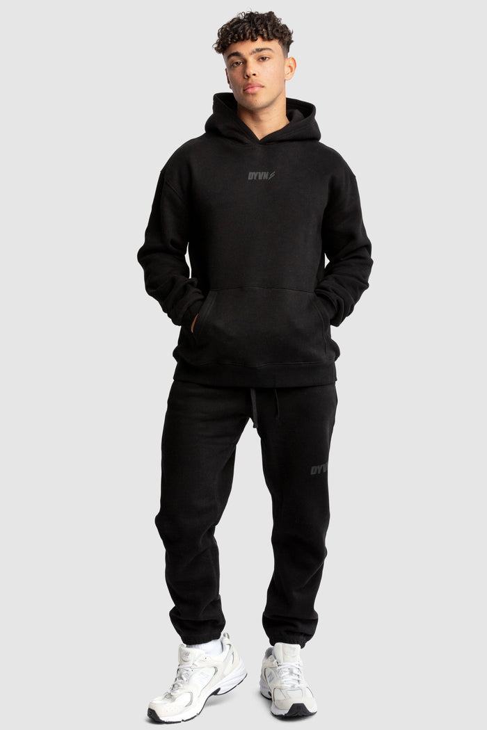 Men's DYVN Relaxed Fit Hoodie - Black