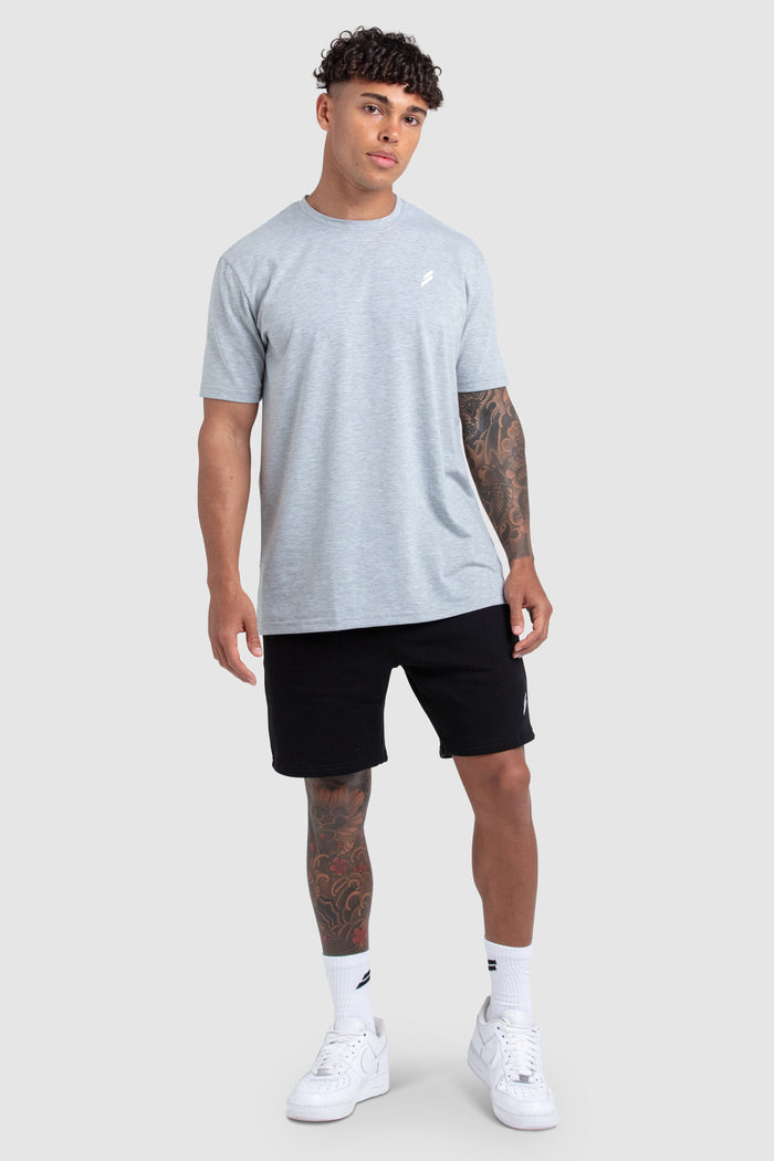 Men's Essential Cotton Shorts - Black