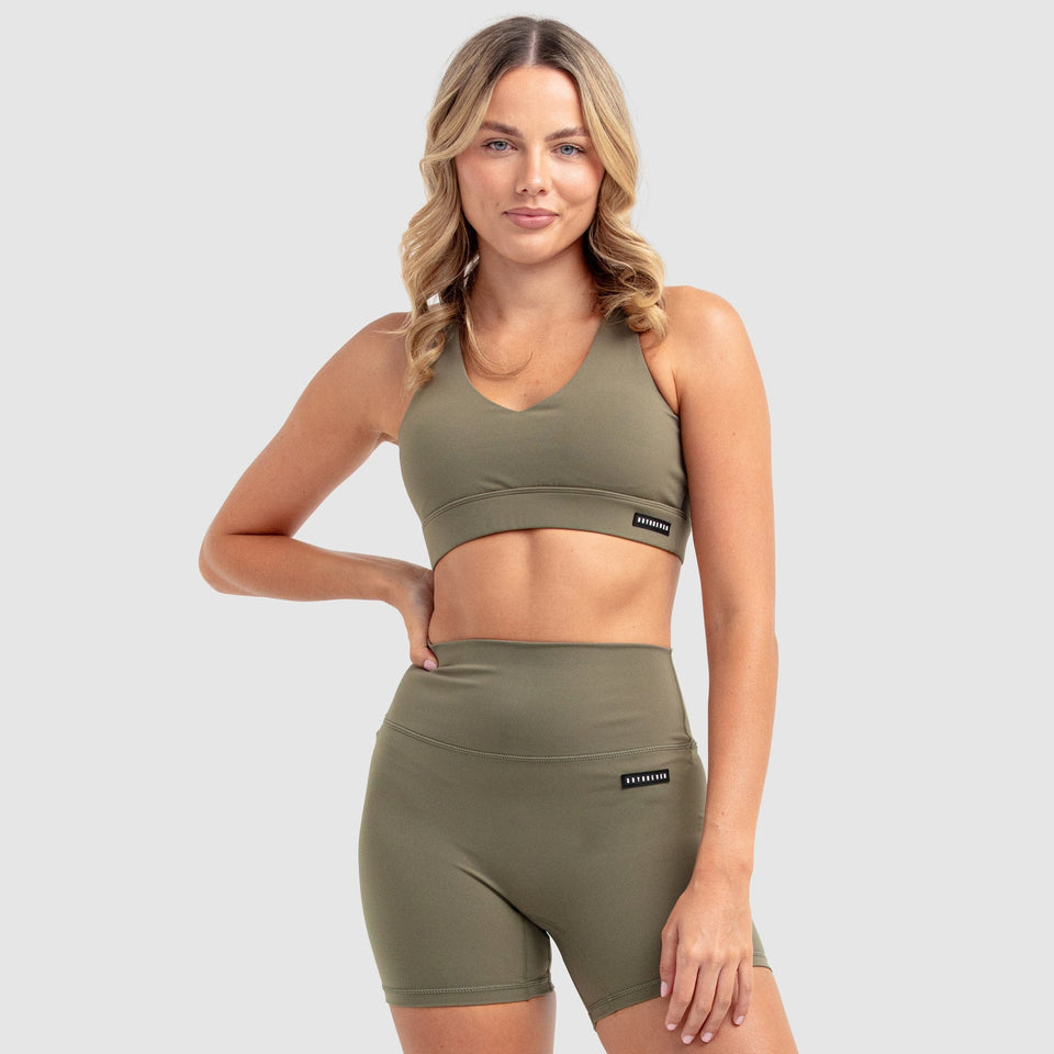 Coral Seamless Sports Bra & Shorts Set – Re Tech UK