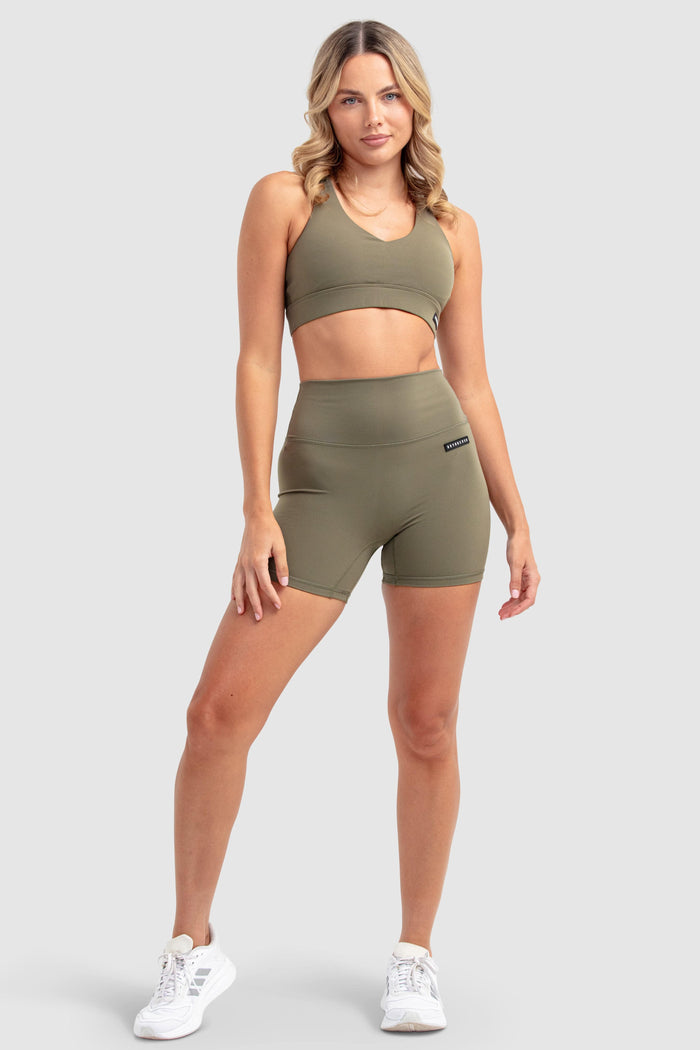 MotionSoft Shorts - Deep Khaki