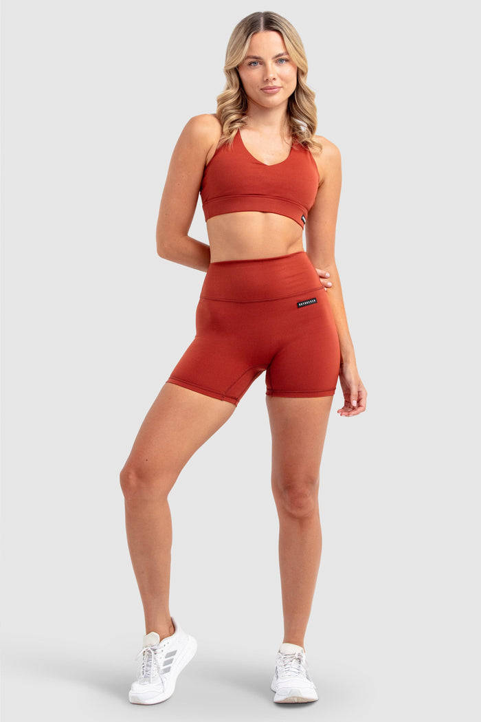 MotionSoft Shorts - Earth Red