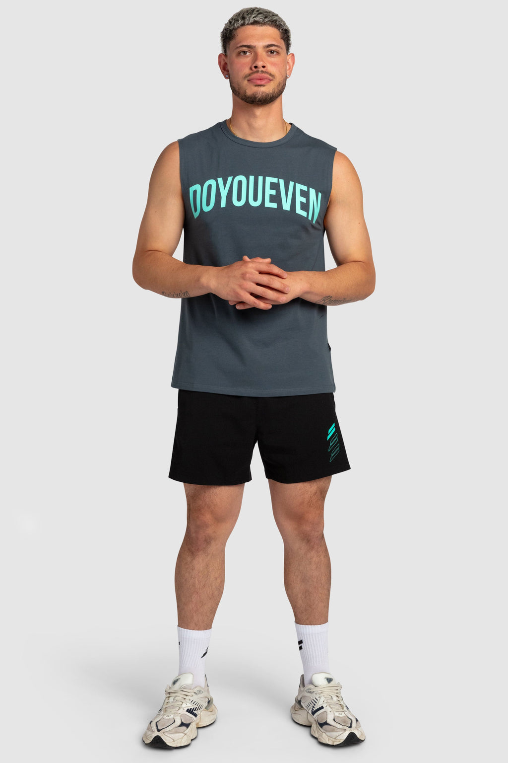 Power Muscle Tank - Charcoal