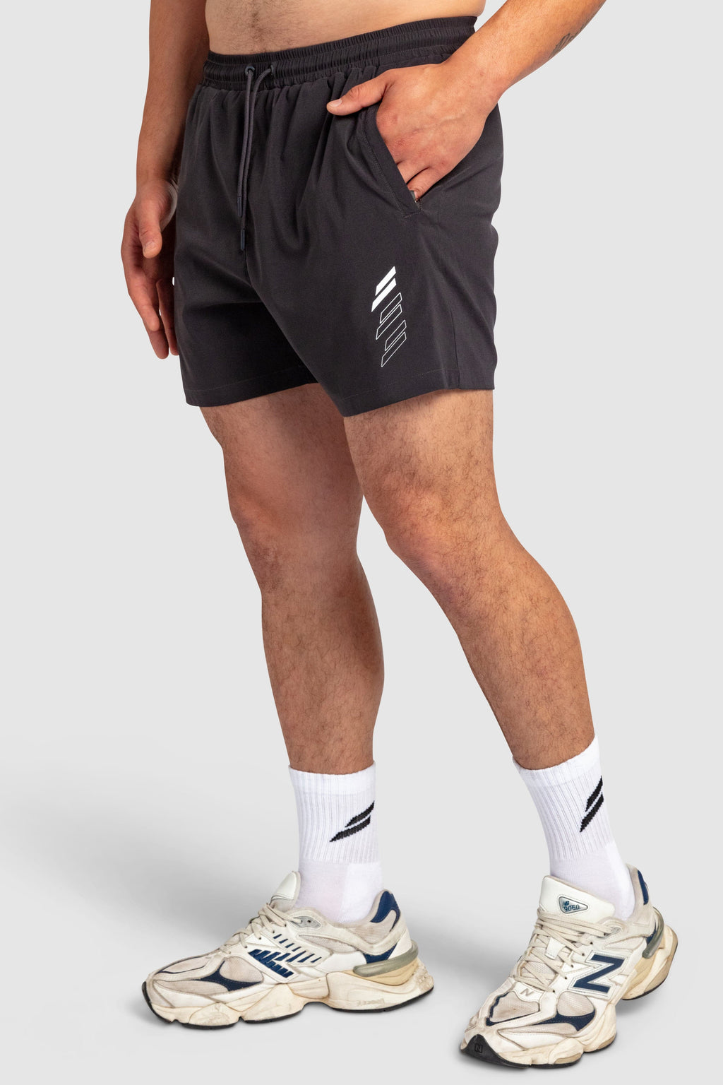 Tri-Mark Genesis 5" Shorts - Charcoal