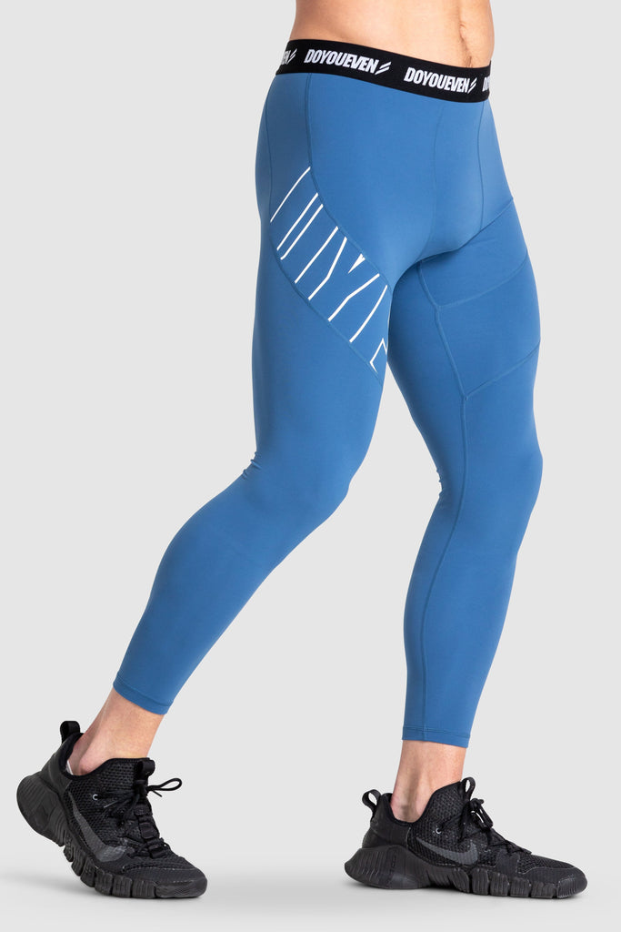 CompFit+ Icon Tights - Royal Blue – DOYOUEVEN