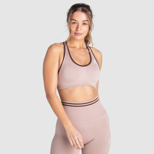 Mocha Racerback Bra and Legging Set  Racerback bra, Stretchy leggings, Bra