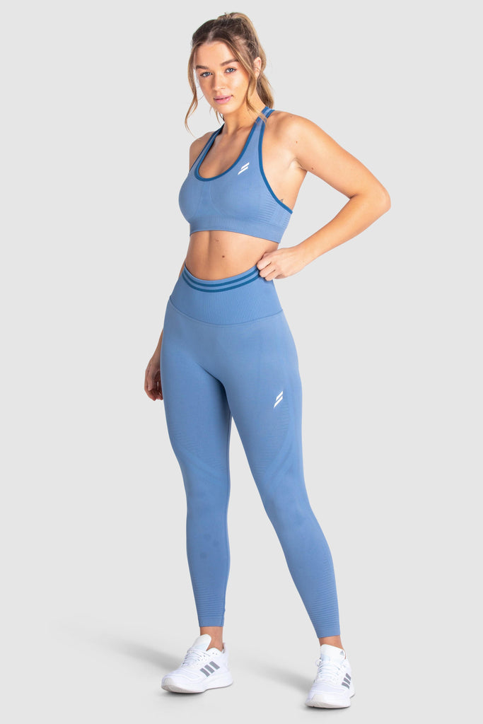 Define Scrunch Seamless Leggings | Sapphire Blue