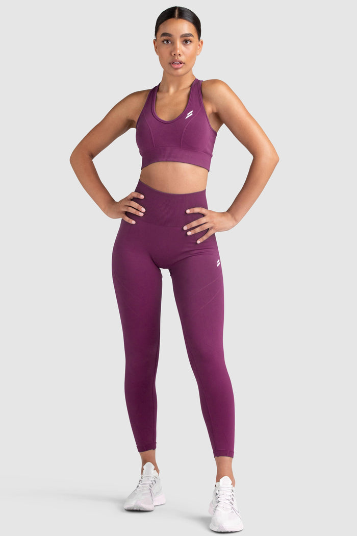 Hyperflex 2 Crop - Orchid Purple