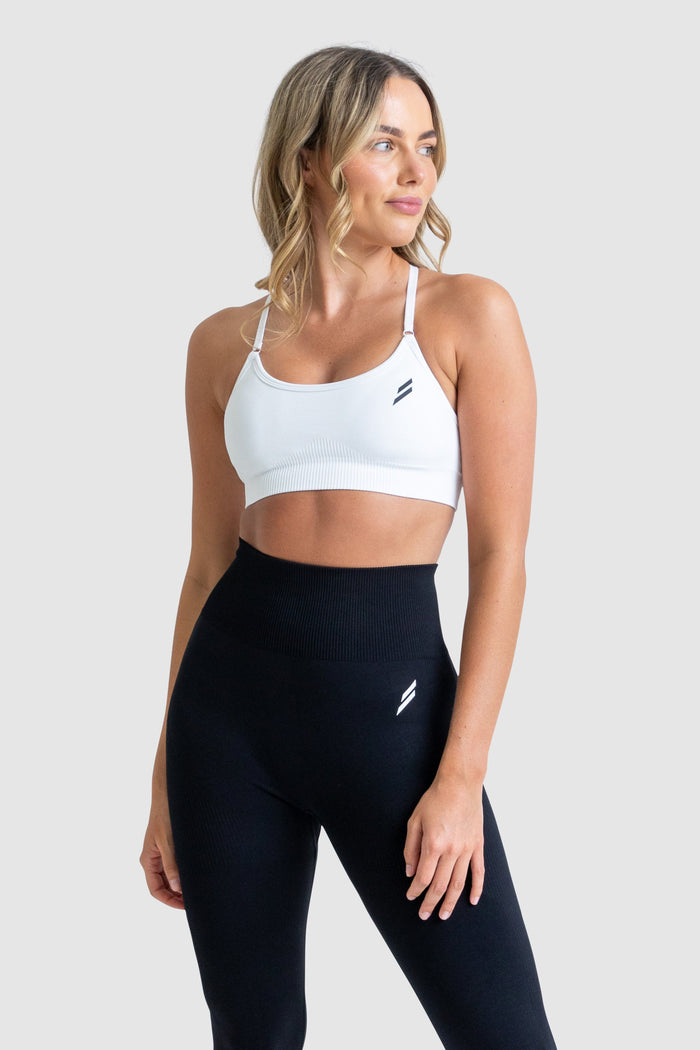 Impact Solid Crop - White