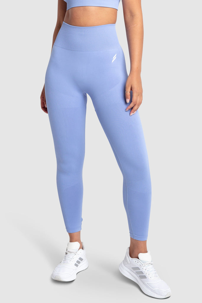 Impact Solid Leggings - Baby Blue – DOYOUEVEN