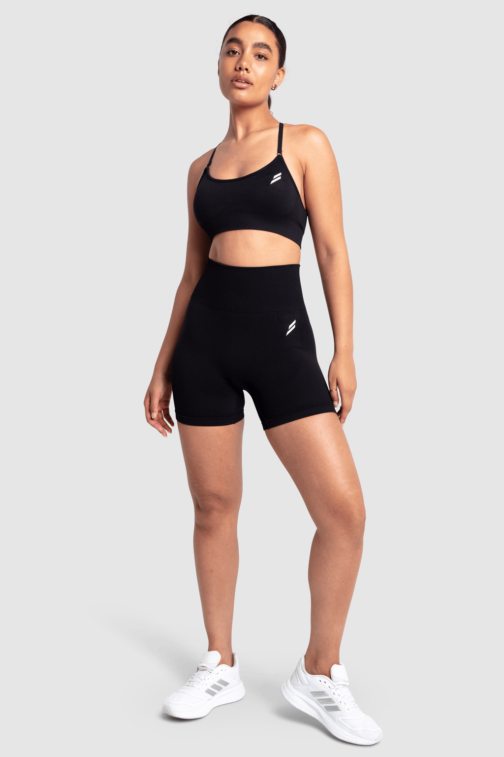 Impact Seamless Shorts - Jet Black