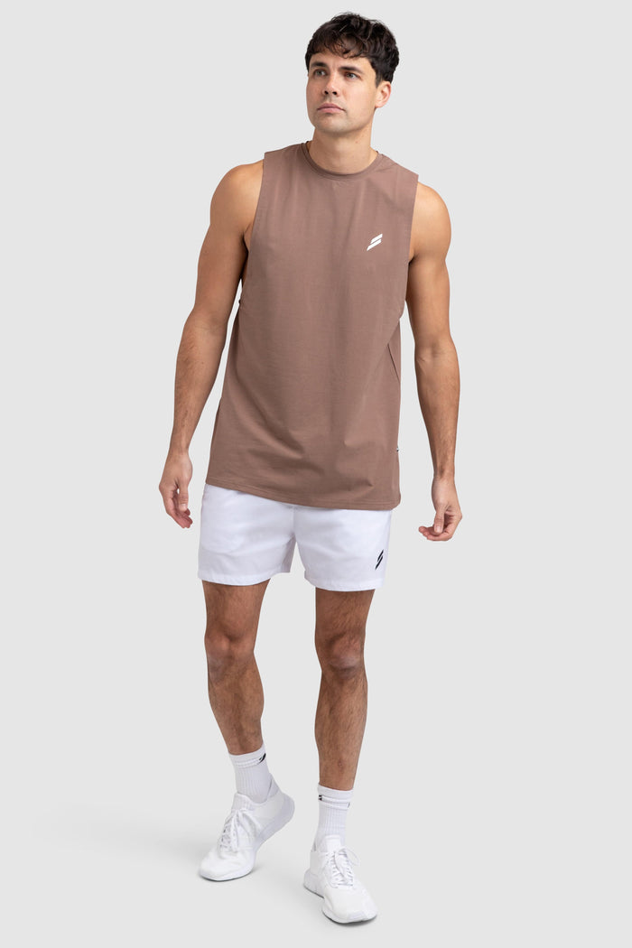 Mark Muscle Tank V3 - Light Brown