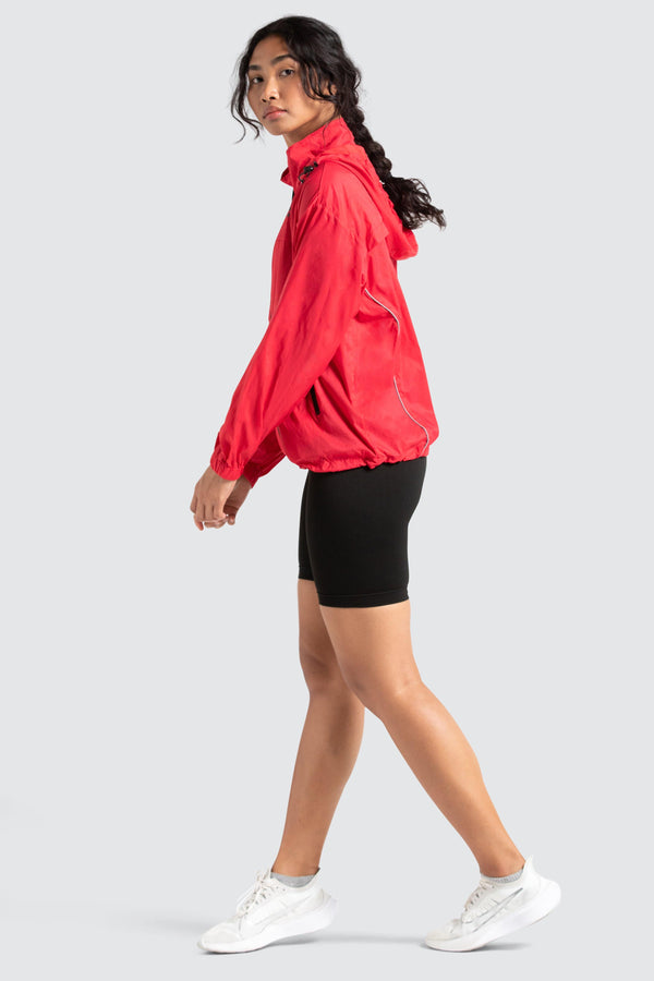 Unisex Marked Running Jacket - Red – DOYOUEVEN
